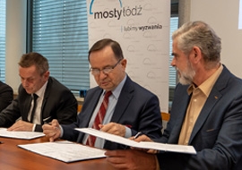 Umowa na budowę mostu na Sanie - Mosty Łódź S.A.