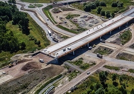 Nasuwanie estakad na trasie S3 - Mosty Łódź S.A.