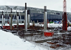 Winter construction work - Mosty Łódź S.A.