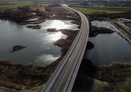 Oficjalnie oddaliśmy do użytkowania most nad Sanem - Mosty Łódź S.A.