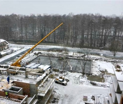 Prace na budowie 'Wille Jana' - Mosty Łódź S.A.