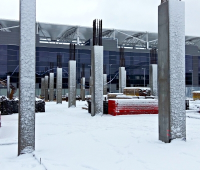 Prace budowlane zimą - Mosty Łódź S.A.