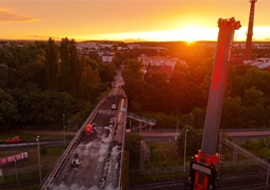 Rozbieramy stary wiadukt pod nową inwestycję - Mosty Łódź S.A.