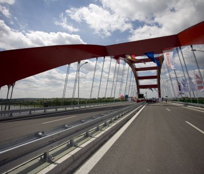 Weichselbrücke in Puławy - Mosty Łódź S.A.