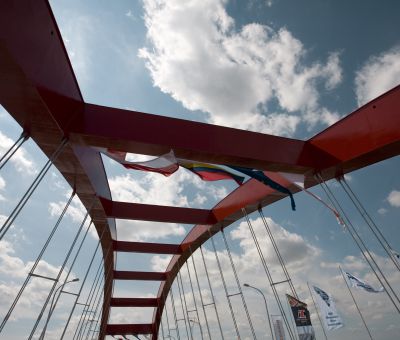 Weichselbrücke in Puławy - Mosty Łódź S.A.