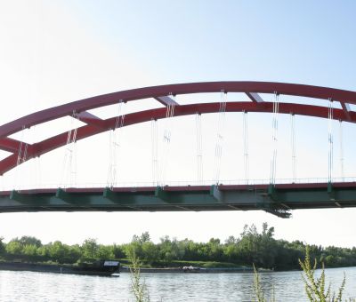 Weichselbrücke in Puławy - Mosty Łódź S.A.