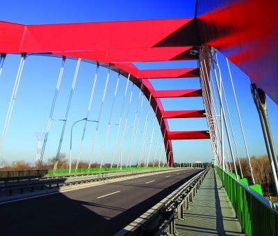 Weichselbrücke in Puławy - Mosty Łódź S.A.