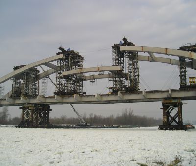 Weichselbrücke in Puławy - Mosty Łódź S.A.