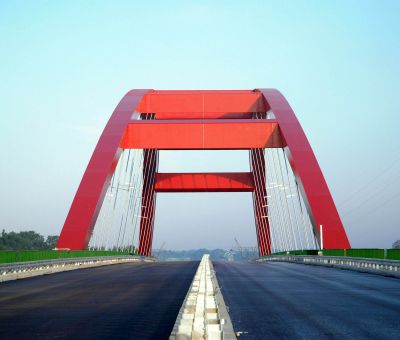 Weichselbrücke in Puławy - Mosty Łódź S.A.