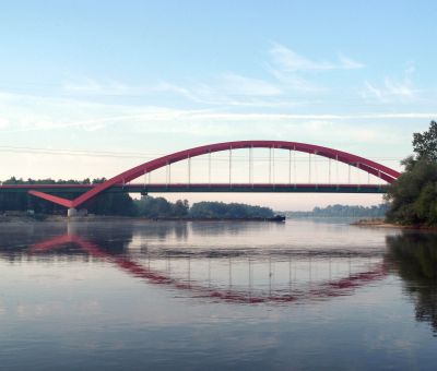 Weichselbrücke in Puławy - Mosty Łódź S.A.