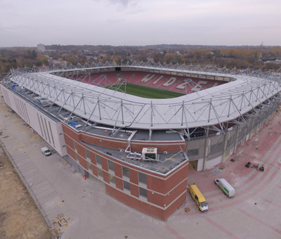 The Widzew Stadium - Mosty Łódź S.A.