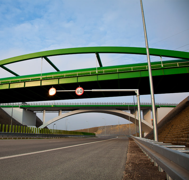 Bauten auf der Umgehungsstraße der Stadt Bielsko-Biała - Mosty Łódź S.A.