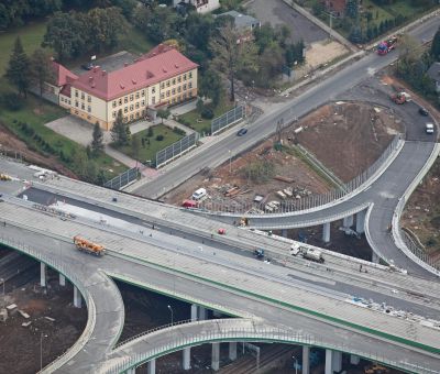 Bauten auf der Umgehungsstraße der Stadt Bielsko-Biała - Mosty Łódź S.A.