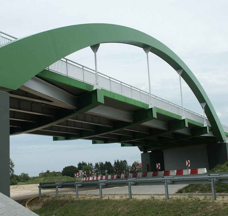 Bauten auf der Umgehungsstraße von Stryków - Mosty Łódź S.A.