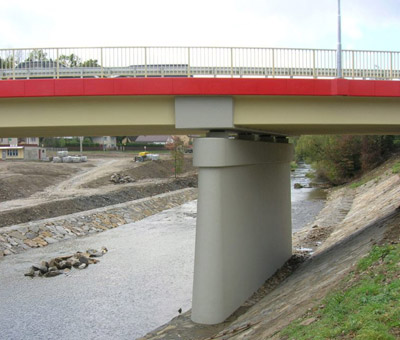 Most przez Wisłok w Besku - Mosty Łódź S.A.