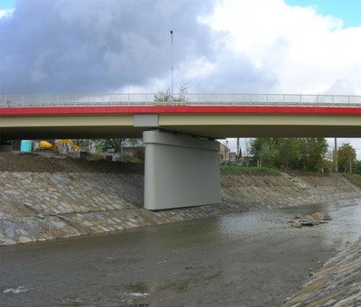 Most przez Wisłok w Besku - Mosty Łódź S.A.