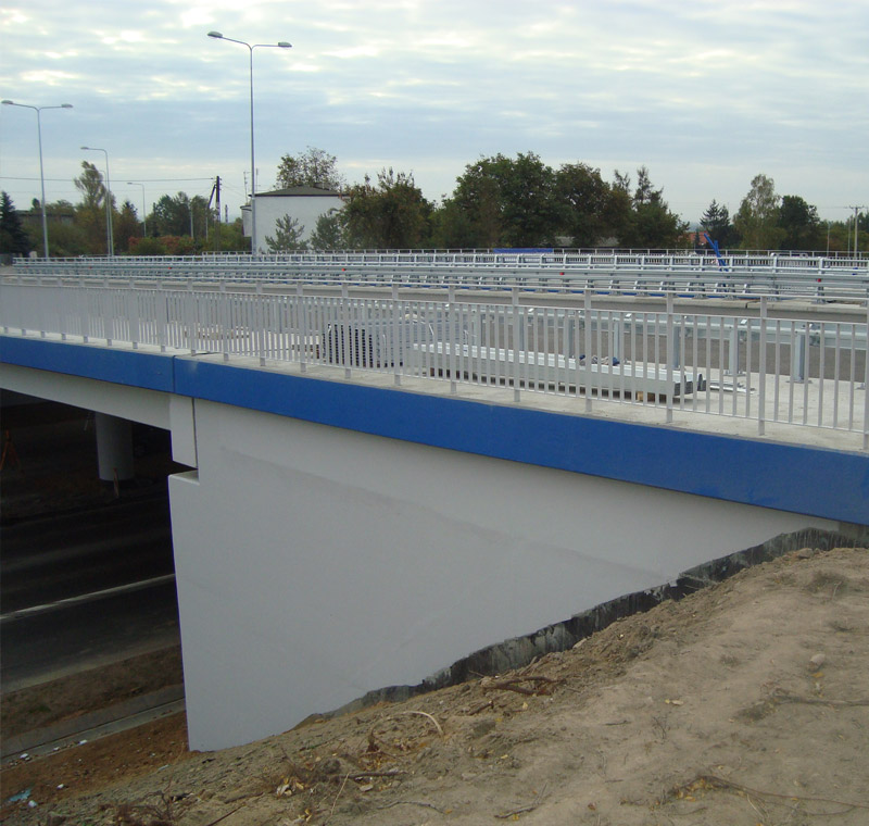 Engineering structures over National Road No. 1 - Mosty Łódź S.A.