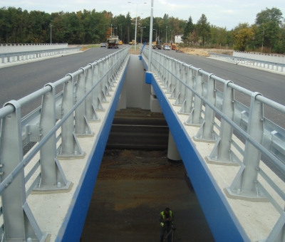 Engineering structures over National Road No. 1 - Mosty Łódź S.A.