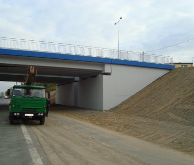 Technische Bauwerke über der Nationalstraße 1 - Mosty Łódź S.A.