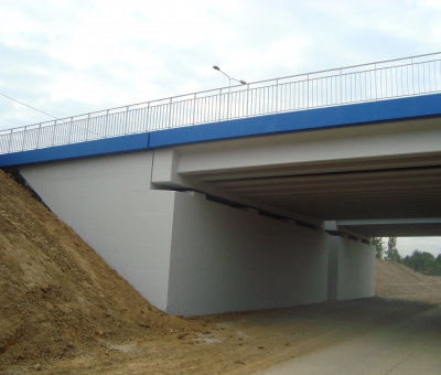 Engineering structures over National Road No. 1 - Mosty Łódź S.A.