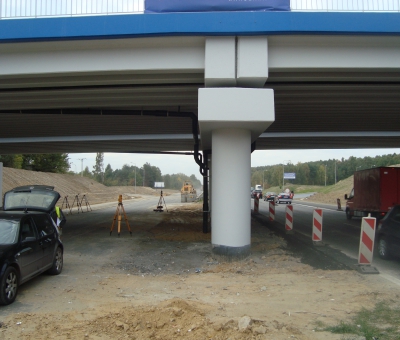 Engineering structures over National Road No. 1 - Mosty Łódź S.A.