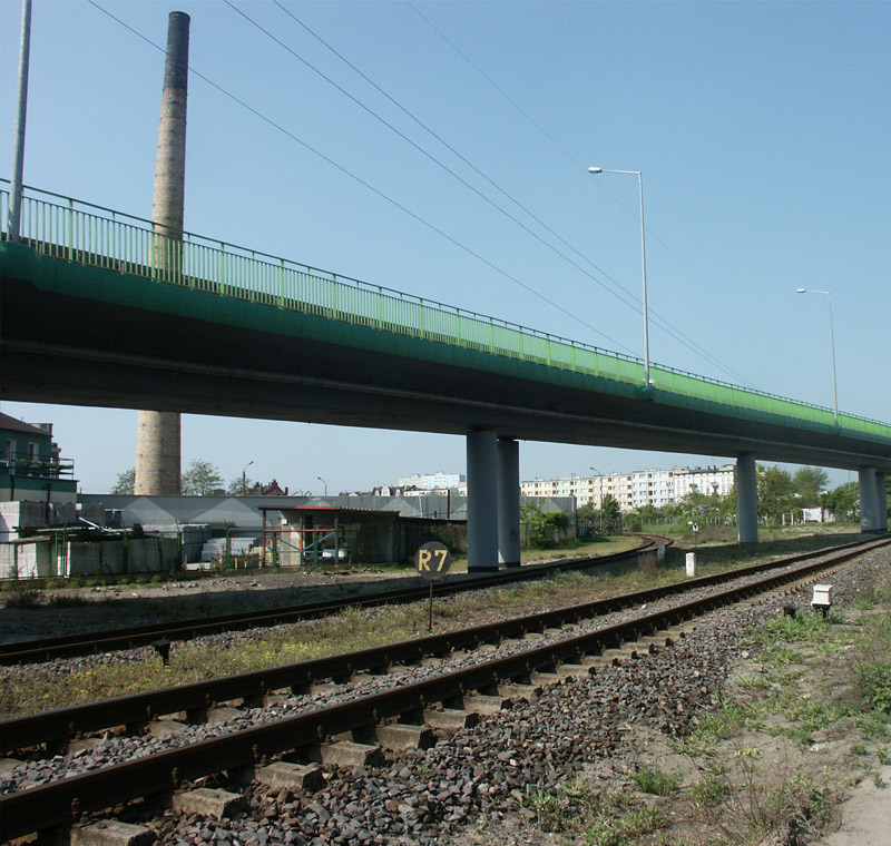 Technische Bauwerke in der Droga-Łąkowa-Straße in Grudziądz - Mosty Łódź S.A.