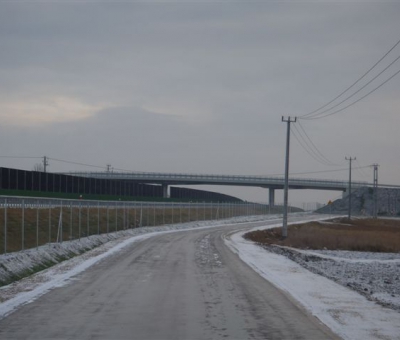 Technische Bauwerke über der Schnellstraße 74 - Mosty Łódź S.A.