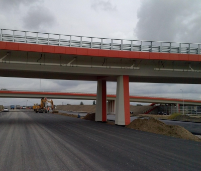 Technische Bauwerke auf der Autobahn A2 (Stryków-Konotopa) - Mosty Łódź S.A.