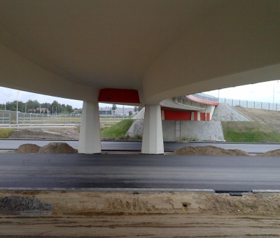 Technische Bauwerke auf der Autobahn A2 (Stryków-Konotopa) - Mosty Łódź S.A.