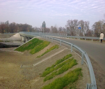 Brücke über den Fluss Bzura in Strugienice - Mosty Łódź S.A.