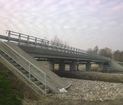 Bridge on the Bzura River in Strugienice - Mosty Łódź S.A.