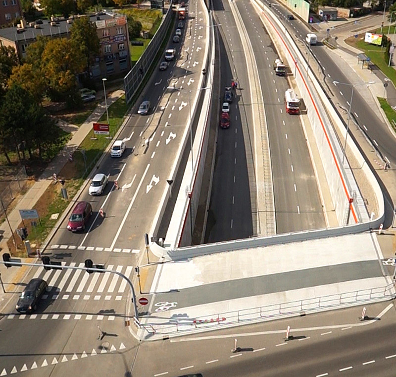 Straßenbau Trasa Górna - Mosty Łódź S.A.