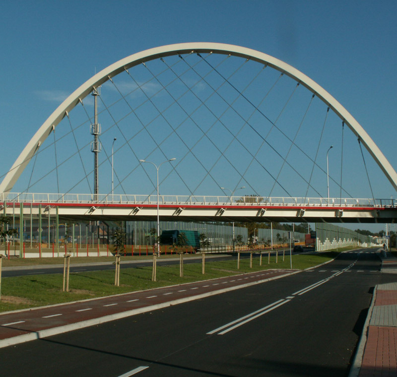 Kładka dla pieszych - Mosty Łódź S.A.