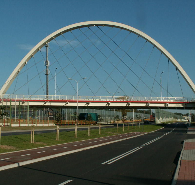 Fußgängerbrücke - Mosty Łódź S.A.